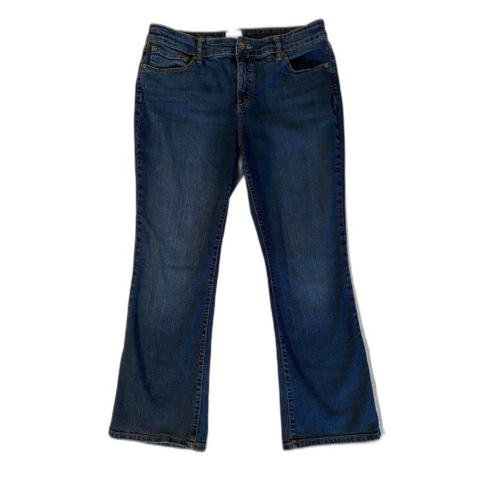 St John’s Bay Women’s Jeans‎ Petite Size 14P Bootcut Casual